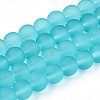 Transparent Glass Bead Strands X-GLAA-S031-8mm-18-1