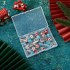Craftdady 30Pcs 6 Style Handmade Bumpy Lampwork Beads LAMP-CD0001-19-9