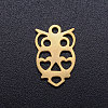 201 Stainless Steel Hollow Charms STAS-Q201-JN275-2-1