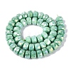 Anti-Tarnish Electroplate Glass Beads Strands GLAA-T025-10mm-11R-3