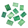 Natural Green Onyx Agate Cabochons G-G350-07A-1