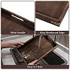 3Pcs 3 Styles Wood Tea Tray AJEW-PH0009-97-4