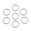 304 Stainless Steel Closed Jump Rings STAS-G393-06P-17-1