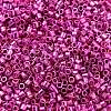 Electroplate Glass Seed Beads SEED-S042-01B-15-3
