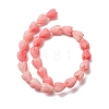 Synthetic Coral Dyed Carved Beads Strands SH-CBAE713-05A-4