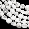Natural Howlite Beads Strands GG-CBA787B-A03-5