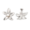 304 Stainless Steel Stud Earrings EJEW-S246-05P-5