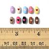 20Pcs 10 Colors Spray Painted Alloy Beads FIND-FS0004-62-5