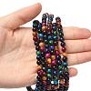 Natural Tiger Eye Beads Strands G-G101-6mm-6-3