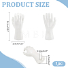 PP Plastic Mannequin Right Hand Watch Display Holder ODIS-WH0070-12A-4