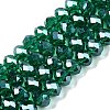 Electroplate Glass Beads Strands EGLA-A044-T8mm-A18-1