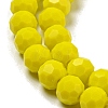 Opaque Glass Beads Stands EGLA-A035-P6mm-D04-4