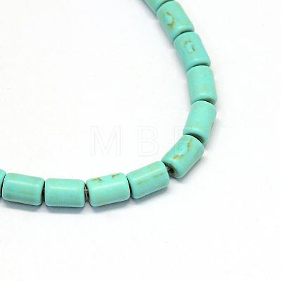 Synthetic Turquoise Bead Strands TURQ-S282-25-1