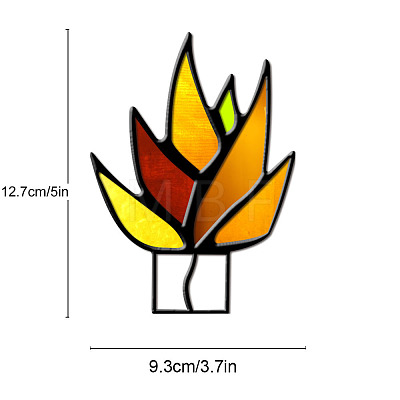 Acerylic Garden Stake PW-WGA657C-07-1