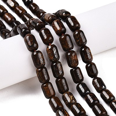 Natural Bronzite Beads Strands G-G980-42B-1