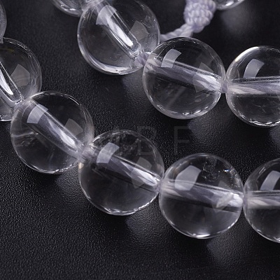 Natural Crystal Beads Strands G-D855-14-8mmm-1