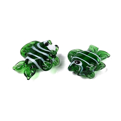 Handmade Lampwork Beads Strands LAMP-N024-35A-1