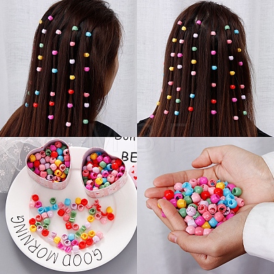 Mini Plastic Claw Hair Clips OHAR-PW0007-53-1