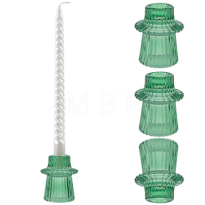 Glass Candle Holders AJEW-WH20020-185B-1