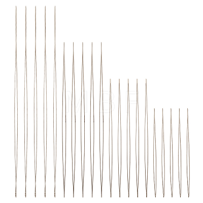 Craftdady Stainless Steel Big Eye Beading Needles TOOL-CD0001-01P-1