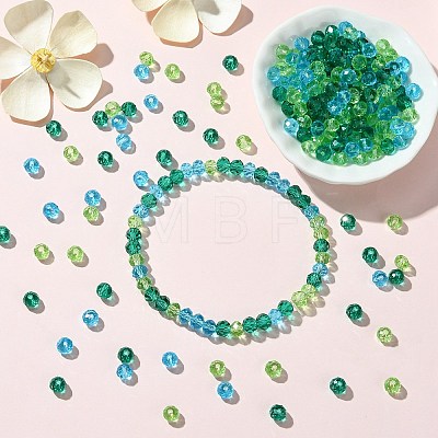 3 Colors Transparent Glass Beads EGLA-TZ0001-02A-1