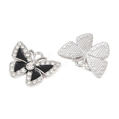 Alloy with Crystal Rhinestone Pendants FIND-C095-11P-1