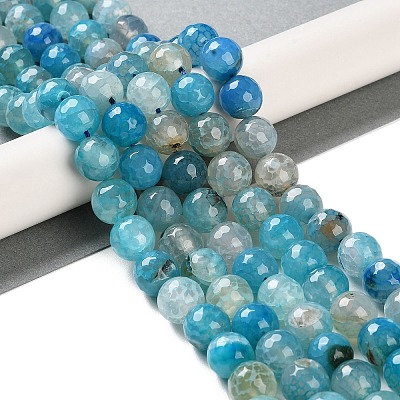 Natural Agate Beads Strands G-M437-C01-01A-1