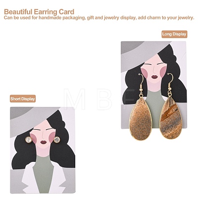 Cardboard Jewelry Display Cards EDIS-C003-01D-1