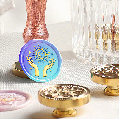 Wax Seal Stamp Set AJEW-WH0208-755-1