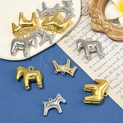 4Pcs 4 Styles Alloy Pendants FIND-YW0011-61-1