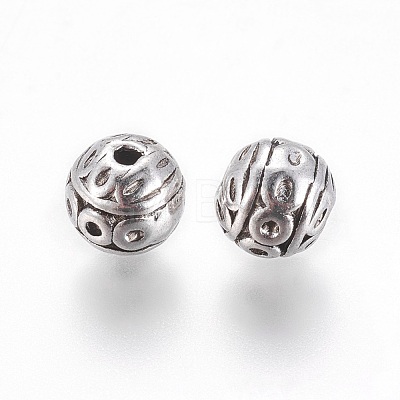 Tibetan Style Zinc Alloy Beads PALLOY-ZN191-AS-FF-1