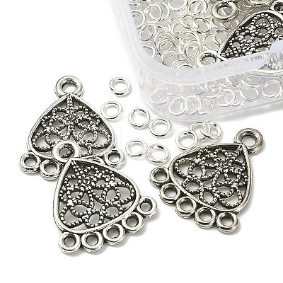 20Pcs Tibetan Style Alloy Chandelier Component Links FIND-YW0003-28-1