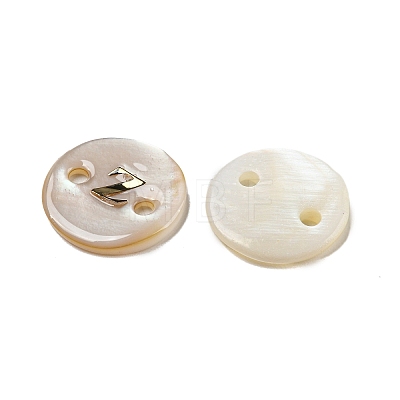 Freshwater Shell Buttons BUTT-Z001-01Z-1