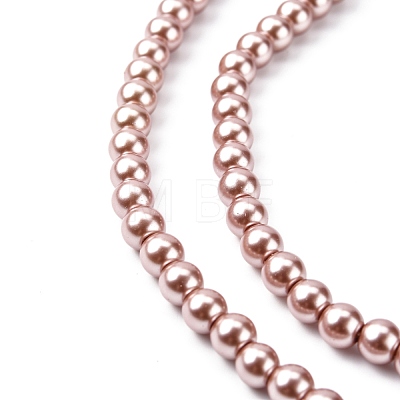 Eco-Friendly Grade A Glass Pearl Beads HY-J002-6mm-HX062-1