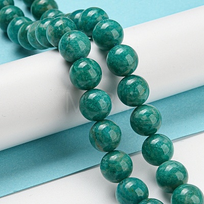 Natural Amazonite Beads Strands G-P503-10MM-10-1