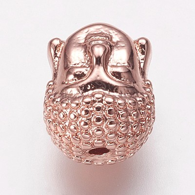 Brass Beads KK-P134-03RG-1