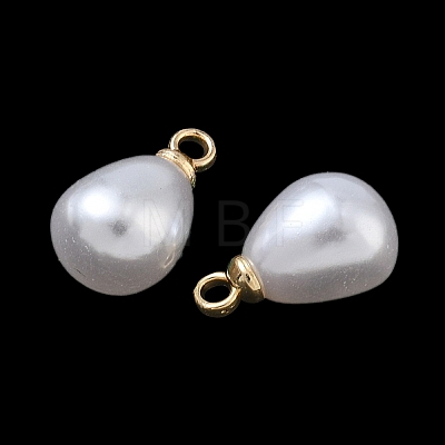 ABS Plastic Pearl Pendants FIND-Z105-03C-01G-1