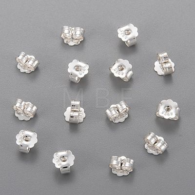 925 Sterling Silver Friction Ear Nuts X-STER-L063-09S-1