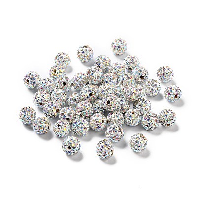 Pave Disco Ball Beads RB-A130-10mm-11-1