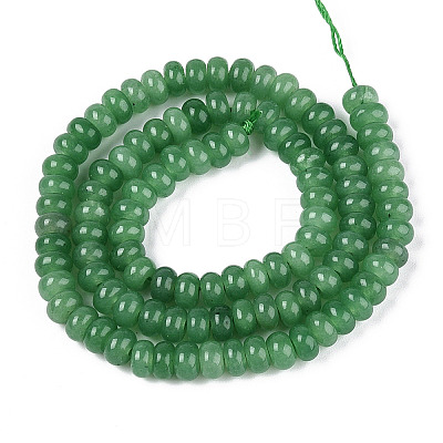 Dyed Natural White Jade Beads Strands G-T139-59A-11-1