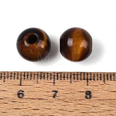 Natural Tiger Eye Beads G-Q602-08B-10-1