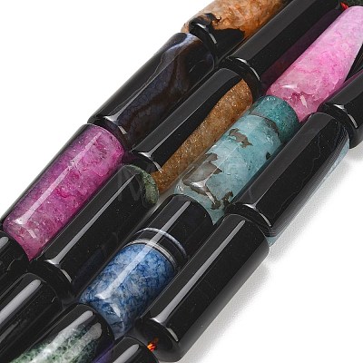 Natural Agate Beads Strands GG-L001-A01-01E-1