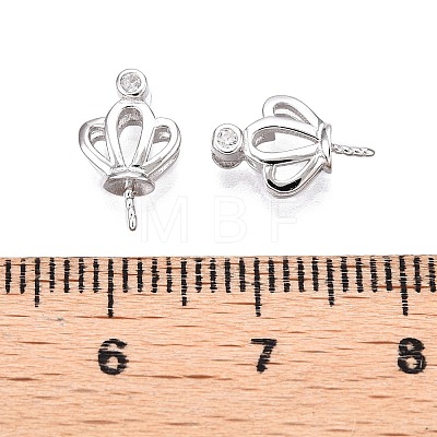 Anti-Tarnish 925 Sterling Silver Pendant Bails STER-T007-85P-1