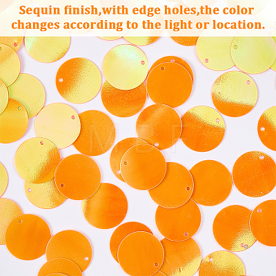 PVC Sequin Pendants KY-CY0001-19-1
