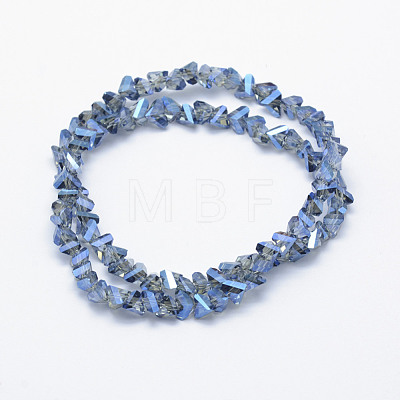 Electroplate Glass Beads Strands EGLA-J143-A-FR01-1