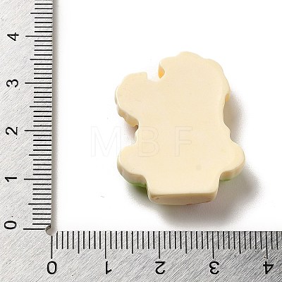 Cartoon Food Hous Opaque Resin Decoden Cabochons CRES-H001-01A-1