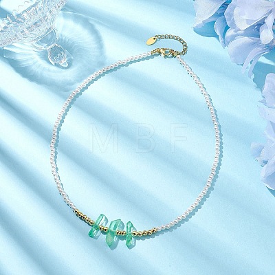 ABS Plastic Imitation Pearl Beaded Necklaces NJEW-JN04859-02-1