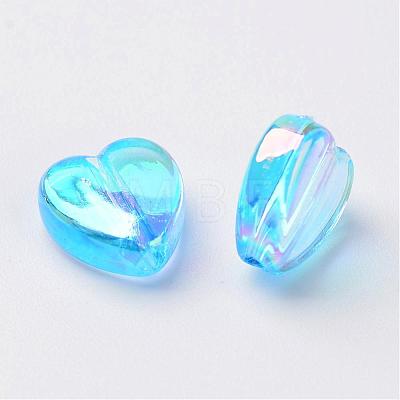 Transparent Acrylic Beads PL539-833-1