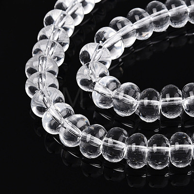 Transparent Glass Beads Strands GLAA-ZX008-8mm-19A-1