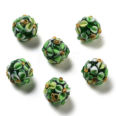 Handmade Lampwork Beads Strands LAMP-N021-015A-10-1